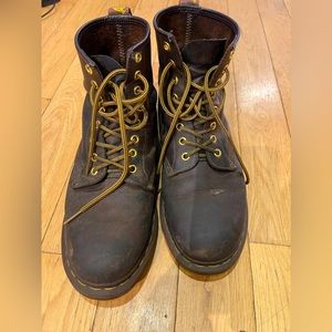 Brown Leather Dr. Martens